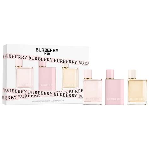 burberry perfume trio|burberry her perfume.